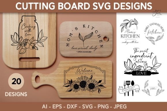 Download Cutting Board SVG Bundle Kitchen Quotes - Kitchen Collection
